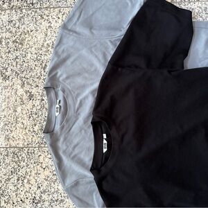 Uniqlo airism Men's Black and Gray T-Shirts